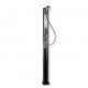 Doccia solare Standart 35L nero con tubo flessibile