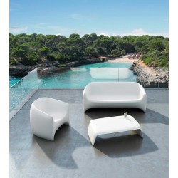 Salon de jardin Blow Vondom blanc