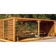 Pergola en bois Habrita 614x341 avec Ventelles mobiles sur Toit et 2 côtés