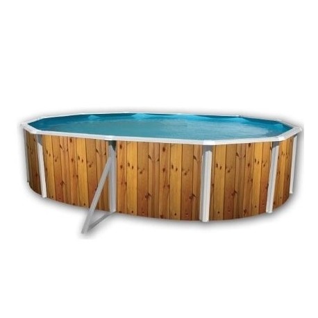 Piscine hors sol TOI Veta ovale 550x366xH120 avec kit complet