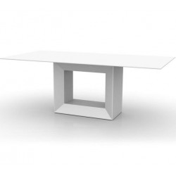 Mesa de comedor Vela 200 Vondom 300x100xH72 Blanco