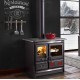 Kaminofen Nordica Extraflame Rosa L 9kW Schwarz