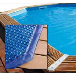 Bubble cover for pool Ubbink 490x355 octagonal oval
