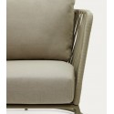 Saco 3-Sitzer-Outdoor-Sofa aus Seil und Stahl VeryForma