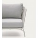 Saco Outdoor-Sessel aus Seil und grauem Stahl VeryForma