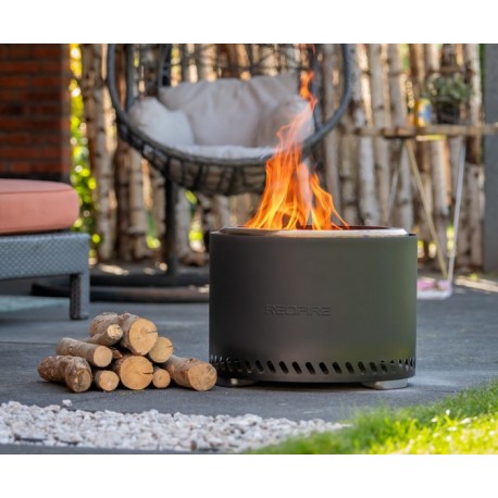 Braciere Volcano Extra Large Nero RedFire