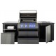 OASIS® 105 Napoleon Outdoor-Küche mit Sizzle Zone® 700 Series Seitengrill