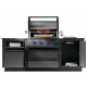 OASIS® 105 Napoleon Matte Black 700 Series Sizzle Zone® Side Cozinha Externa