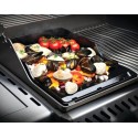 Plancha de ferro fundido esmaltado Napoleão para churrascos da série Rogue ou Prestige