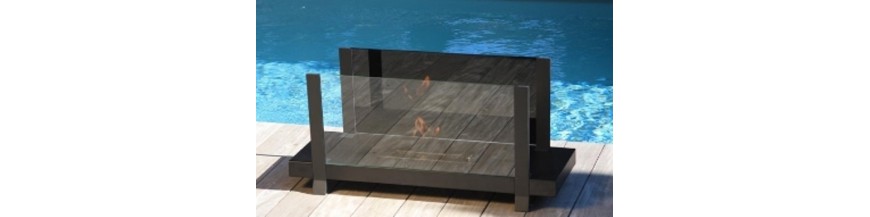 Outdoor bio ethanol fireplaces